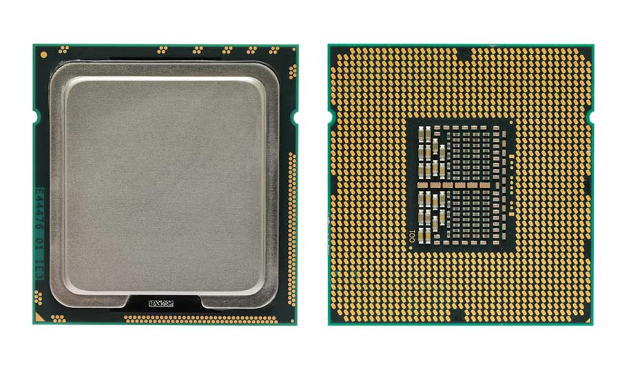 Computer processor CPU intel chip