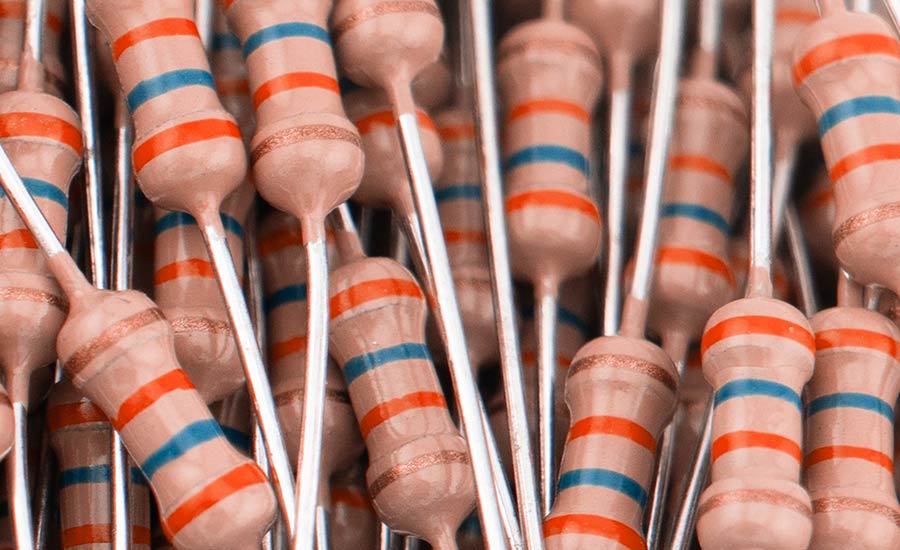 A group of resistors​